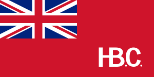 The Hudson's Bay Company Union Jack Flag
