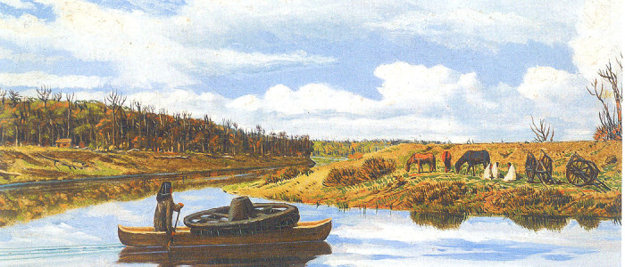 River Scene in Manitoba